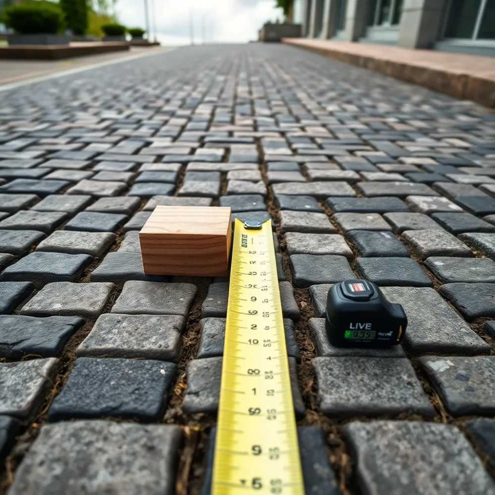 Jak obliczyć spadek kostki brukowej