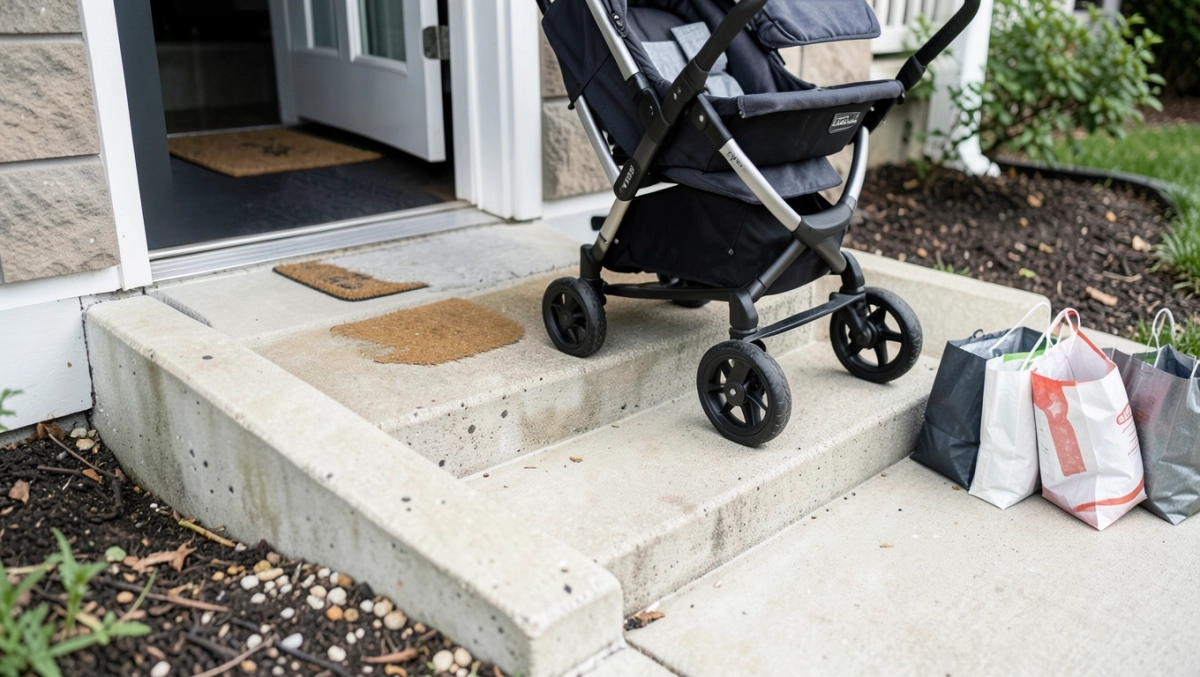 Jak zrobić podjazd dla wózków dziecięcych
