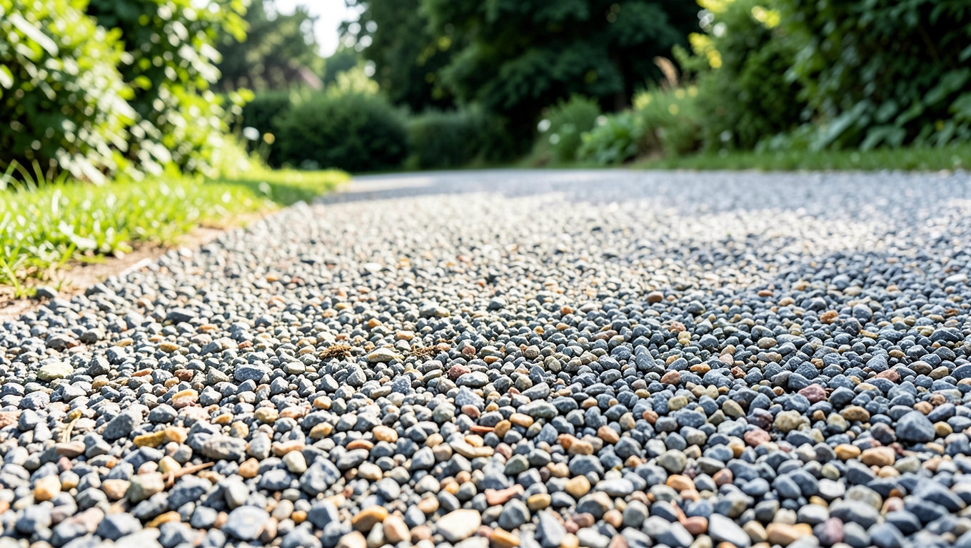 Koszt materiałów podjazdu z kruszywa m²