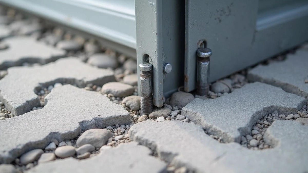 Kotwienie do kostki brukowej