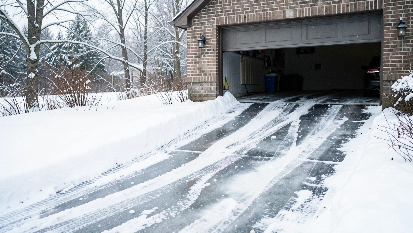 Maksymalne nachylenie wjazdu do garażu zimą