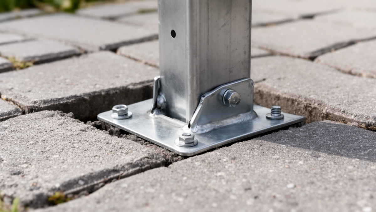 mocowanie do kostki brukowej