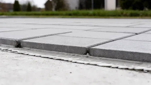 Czym przykleić kostkę brukową do betonu