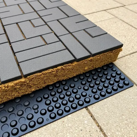 Folia kubełkowa a kostka brukowa