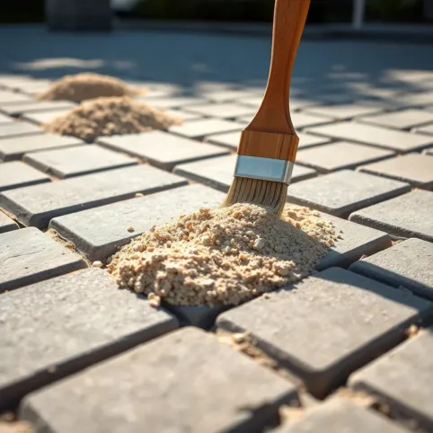 Ile piasku do fugowania kostki brukowej