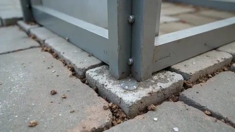 Jak zakotwić garaż blaszany do kostki brukowej