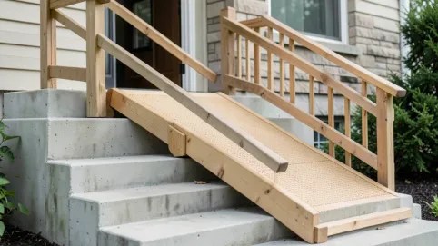 Jak zrobić podjazd na schody