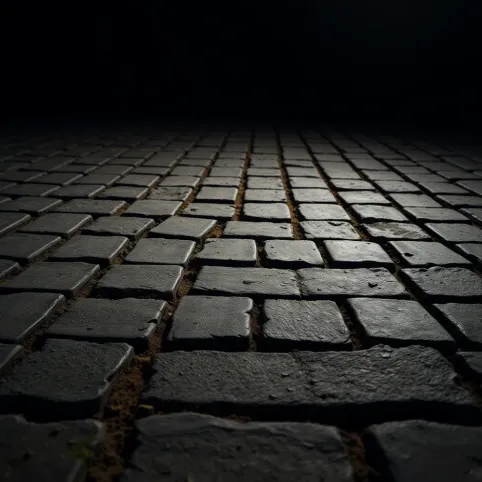 Kostka brukowa w piwnicy