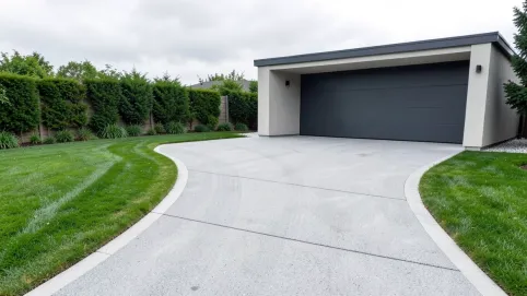 Podjazd betonowy cena m2