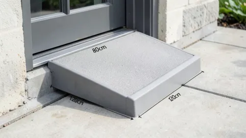 Podjazd dla wózków dziecięcych wymiary