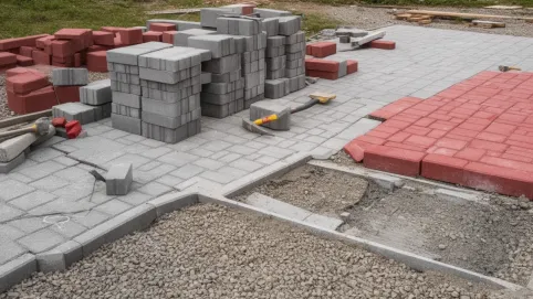 Ułożenie kostki brukowej cena