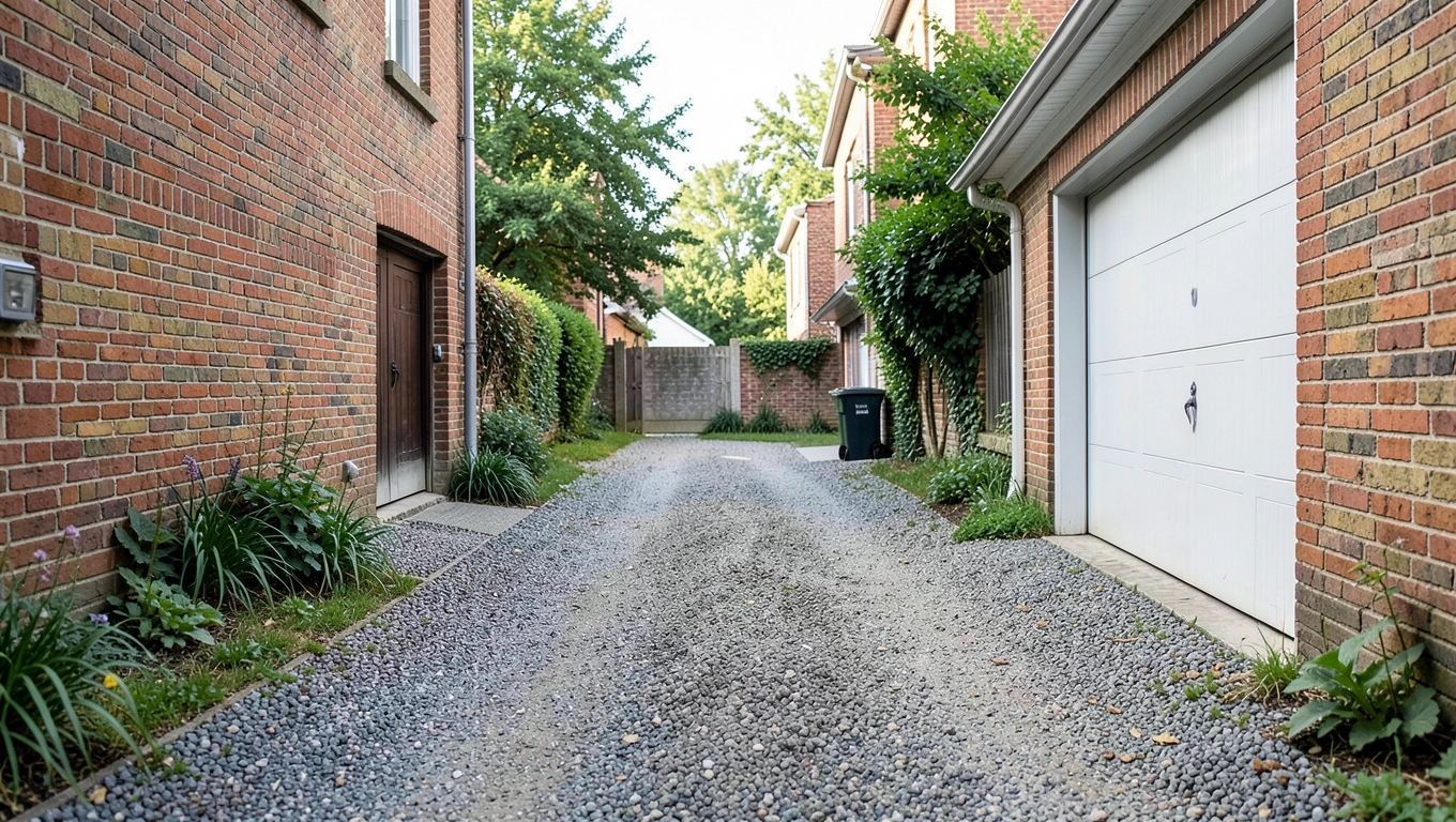 Uniwersalność podjazdu z kruszywa